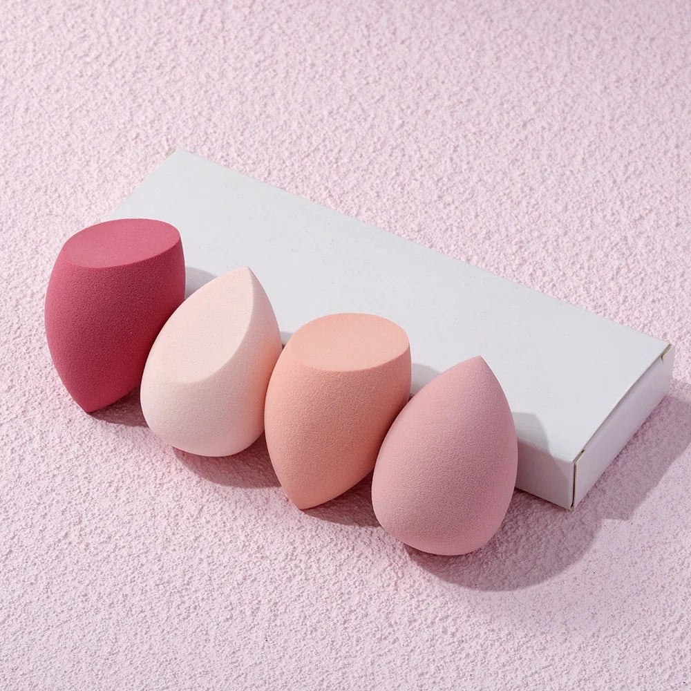 OVW 4PCS Make Up Sponge Soft New Cosmetics Beauty Egg Foundation Tool Blending Puff for BB Cream