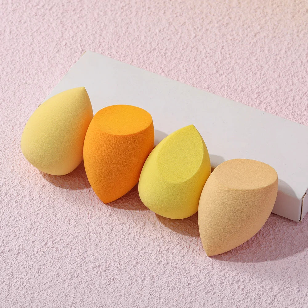 OVW 4PCS Make Up Sponge Soft New Cosmetics Beauty Egg Foundation Tool Blending Puff for BB Cream