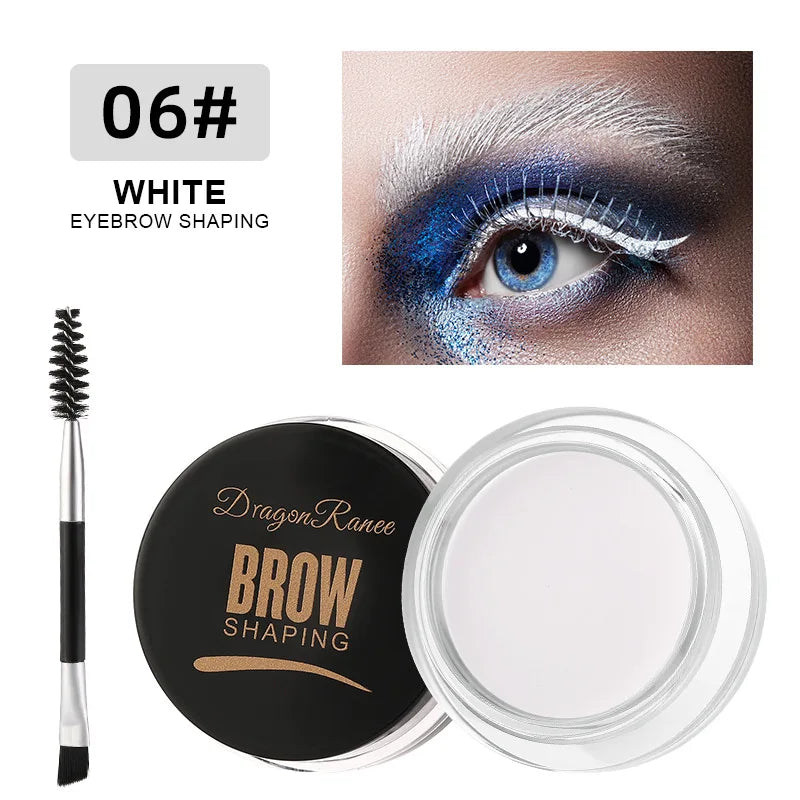 Multi-function Eyebrow Brush With Wild Eyebrows Cream Concealer Square Eye Brow Make Up Brushes For Women Eyebrow Shaping Gel