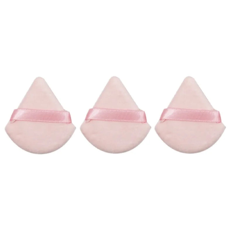 Triangle Powder Puff Soft Makeup Sponge for Face Make Up Eyes Contouring Shadow Cosmetic Washable Mini Velvet Foundation Puff