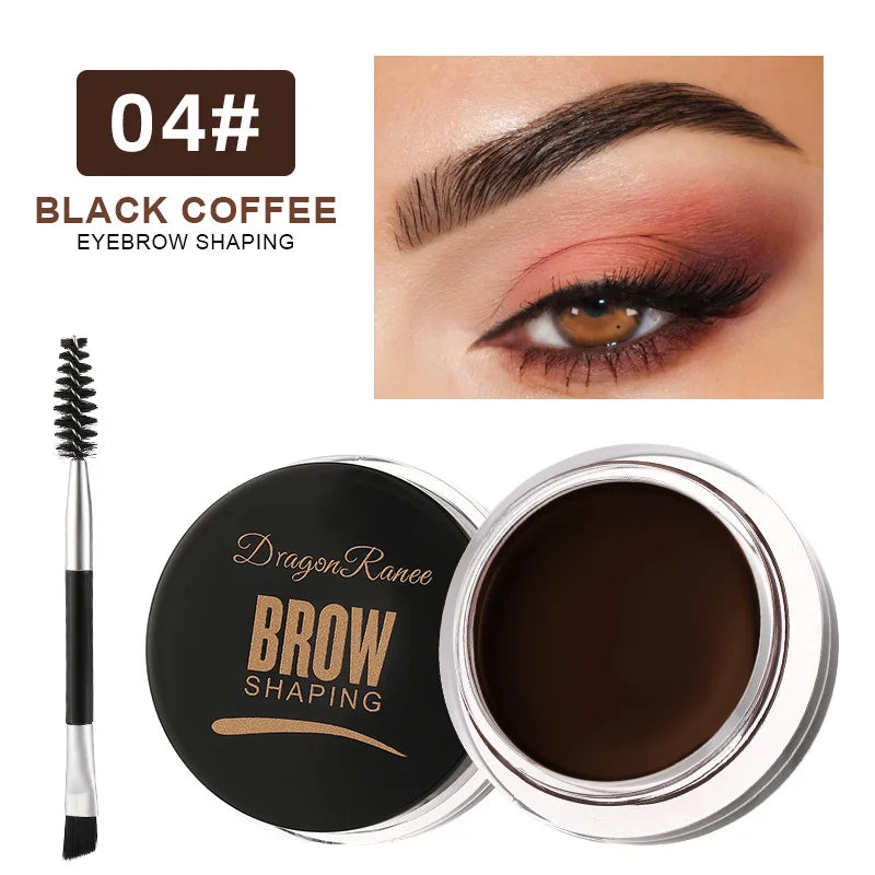 Multi-function Eyebrow Brush With Wild Eyebrows Cream Concealer Square Eye Brow Make Up Brushes For Women Eyebrow Shaping Gel