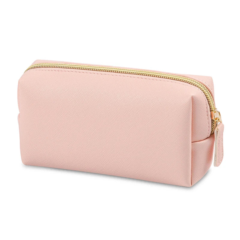 1pcs PU Leather Portable Toiletry Bags Waterproof Travel Make Up Bags for Women Small Medium Large  Cosmetic Organizer Bags